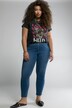skinnyjeans, smal 5-ficksmodell, fransiga benslut, sprund