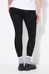 Leggings, smal form, høy midje, elastisk linning, jersey