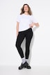 Leggings, smal form, høy midje, elastisk linning, jersey
