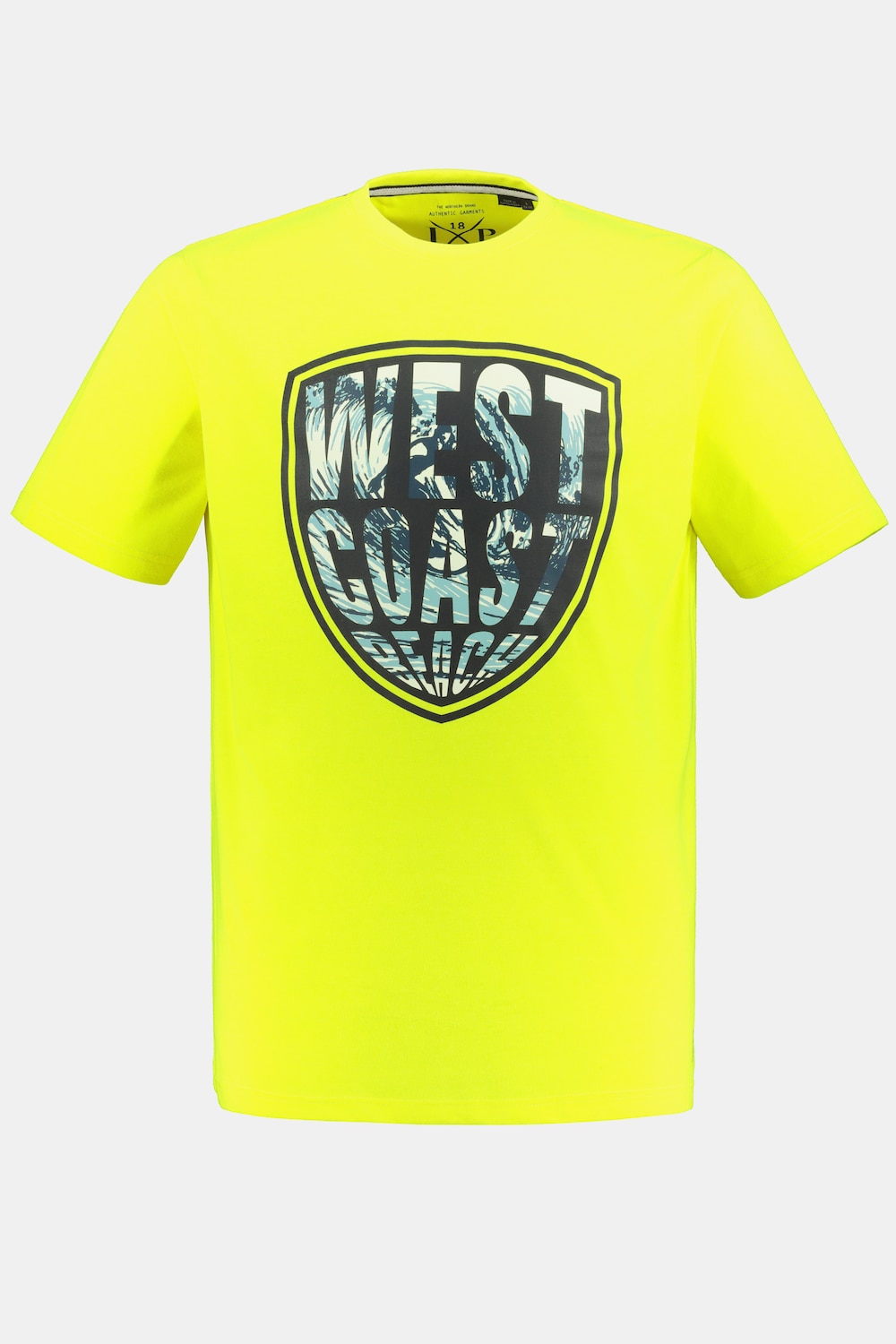 T-Shirt, Große Größen, Herren, gelb, Größe: XXL, Polyester/Baumwolle, JP1880