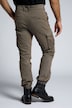Pantalon cargo, coupe spéciale ventres forts, coupe straight, jusqu'à la taille 70