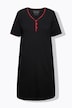 Bigshirt, 2er-Pack, Zierkanten, Halbarm