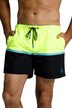 JAY-PI koupací šortky, elastický pas,  neonová barva