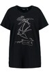 Tričko, pták, Relax, třpytivé kamínky, kulatý výstřih, krátké rukávy