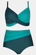 Bikini, Farbverlauf, High Waist, verstellbare Träger