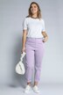 Stretch Cotton Blend Slim Leg Sophie Fit Crop Pants