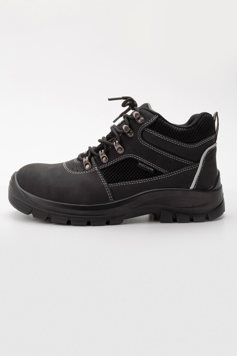 Plus Size Work shoes for men, Man, black, size: 9,5, leather, JP1880