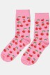 Cherry Print Stretch Socks