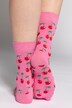 Cherry Print Stretch Socks