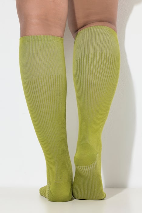 Mi-bas de contention à compression élevée