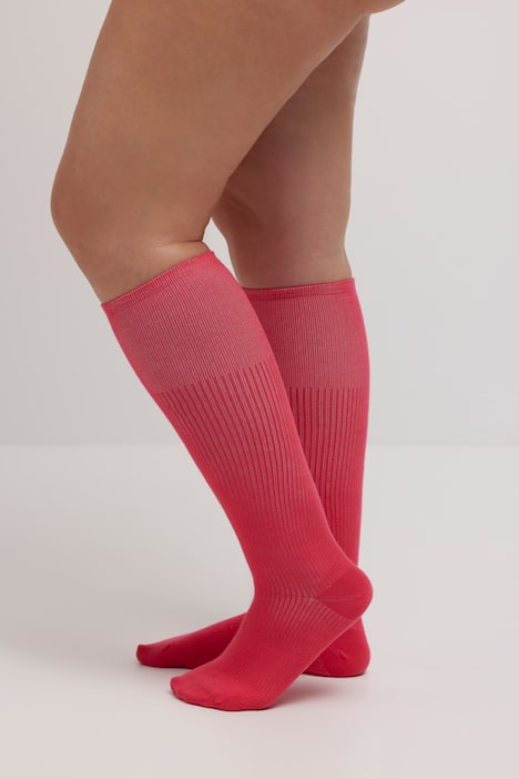 Kompressions-Kniestrümpfe, starke Stützklasse