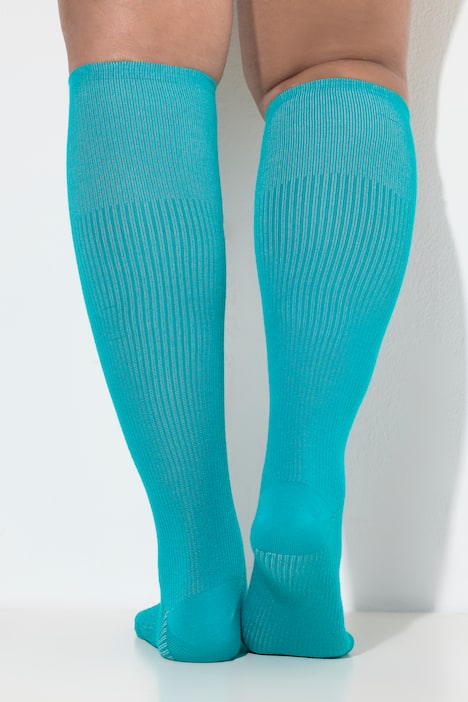 Mi-bas de contention à compression élevée