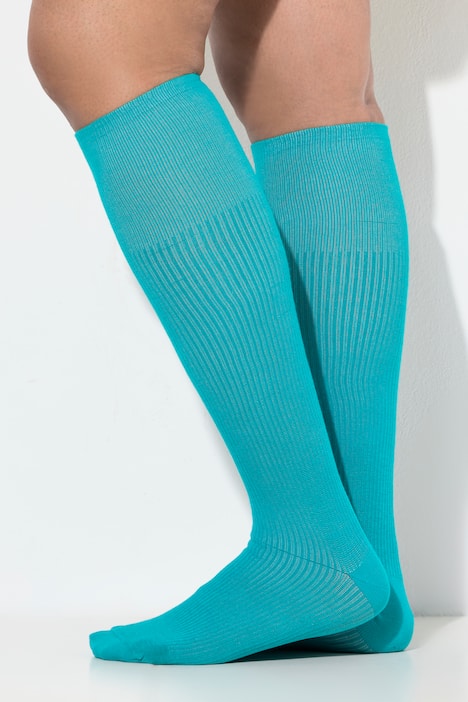 Mi-bas de contention à compression élevée