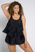 Ruffle Top Skirted Tankini Set
