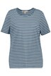 Pyžamové tričko, proužky, kulatý výstřih, krátké rukávy, biobavlna