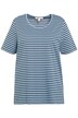 Pyžamové tričko, proužky, kulatý výstřih, krátké rukávy, biobavlna