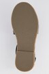 Elastic Strap Detail Suede Look Espadrilles