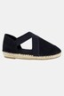 Elastic Strap Detail Suede Look Espadrilles