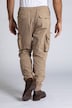 Pantalon cargo, tissu Ripstop. Taille élastique, coupe Tapered Loose Fit.