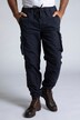 Pantalon cargo, tissu Ripstop. Taille élastique, coupe Tapered Loose Fit.