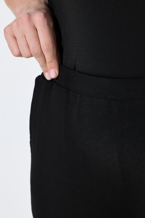 Pantalon en jersey, coupe Relaxed Fit avec taille élastique