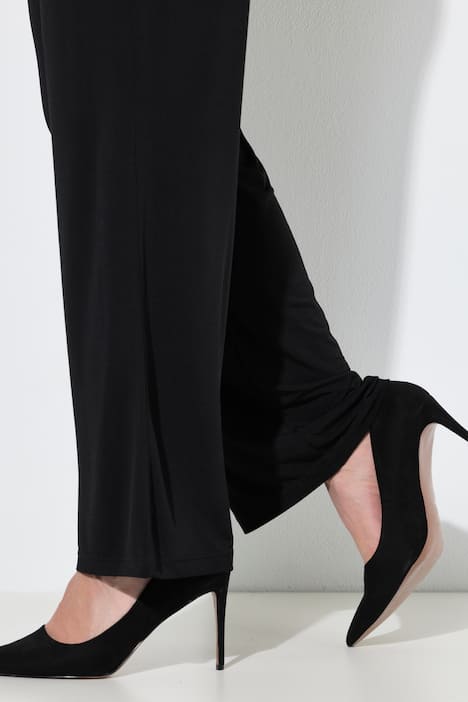 Pantalon en jersey, coupe Relaxed Fit avec taille élastique