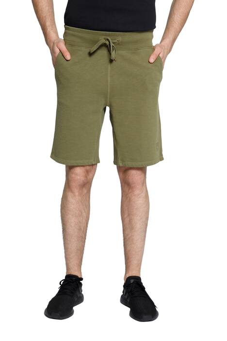 JAY-PI teplákové bermudy, elastický pas, potisk vzadu