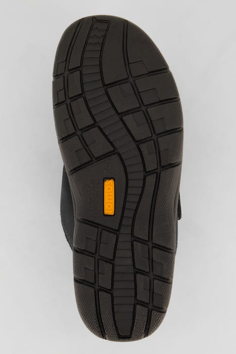 heren instapers, Jomos, leer, klittenbandpatjes, t/m mt. 50