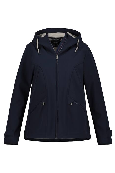 Softshellová bunda, nepromokavá, lehká, kapuce