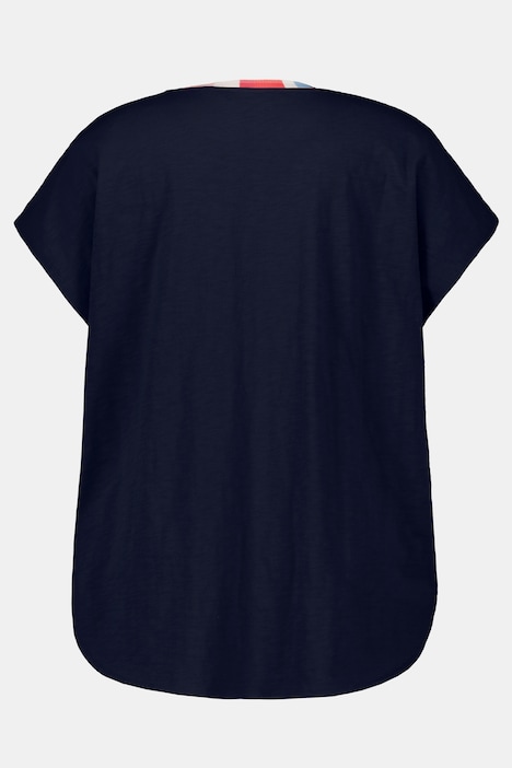 wapenkamer Stroomopwaarts temperen shirt, oversized, V-hals, mouwloos | T-Shirts | Shirts