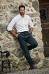 chino FLEXNAMIC® , elastische band, modern straight fit