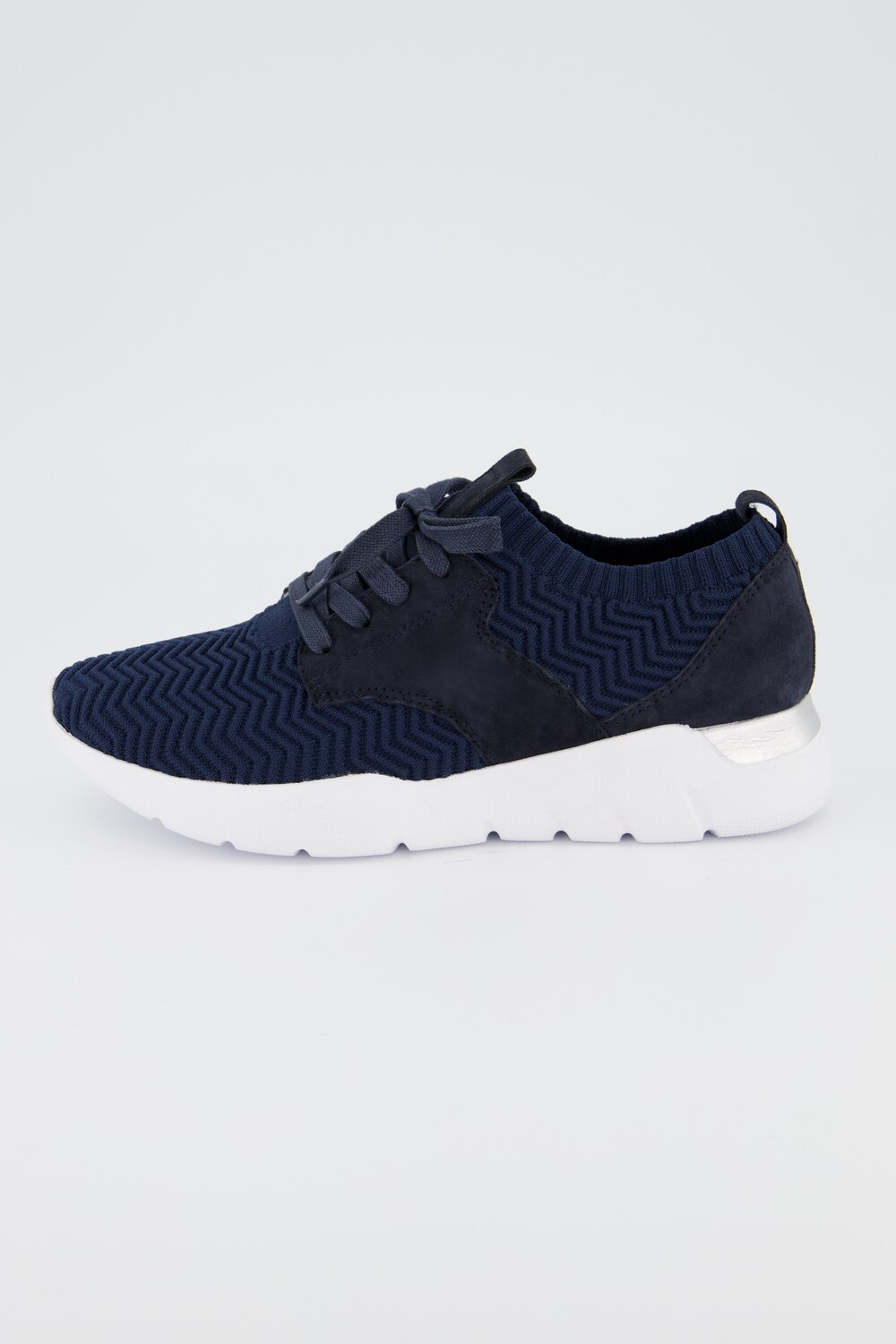 Grote Maten Jana sneakers, Dames, blauw, Maat: 40, Overige/Leer, Ulla Popken Grote Maten Jana sneakers, Dames, blauw, Maat: 40, Overige/Leer, Ulla Popken