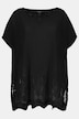 Kaftan, Spitze, Oversized, extrafeiner Strick, Halbarm