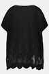 Kaftan, Spitze, Oversized, extrafeiner Strick, Halbarm