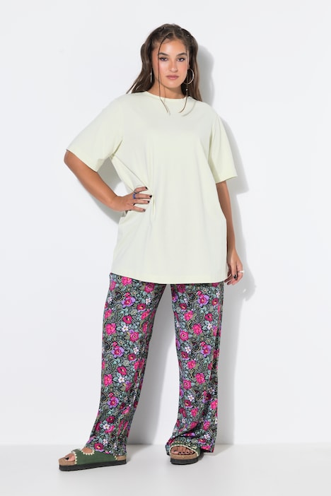 Longshirt, langer Classic Shape, Halbarm