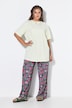 Longshirt, langer Classic Shape, Halbarm
