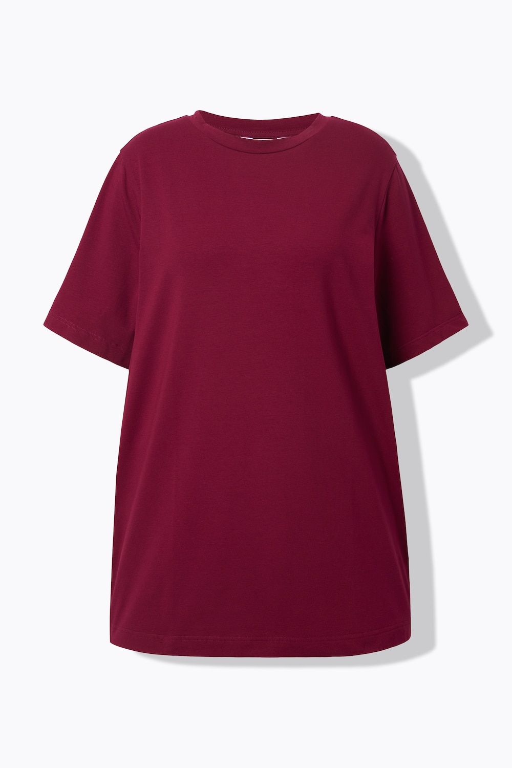 Longshirt, langer Classic Shape, Halbarm