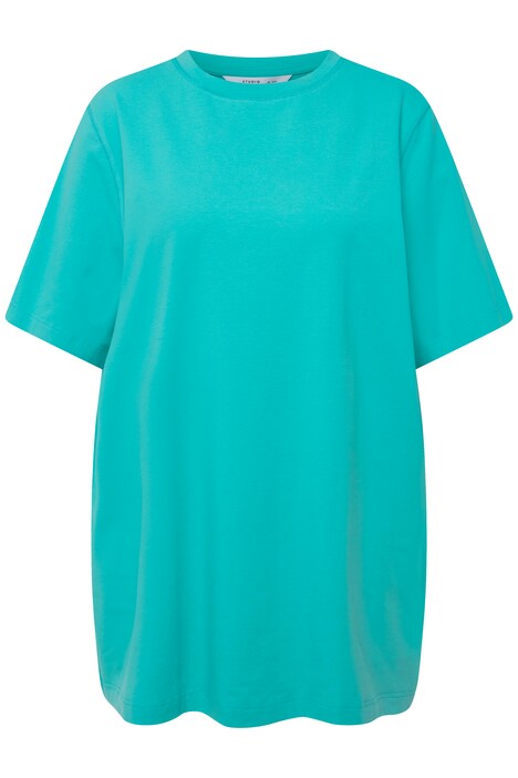 Dlouhé tričko, extra dlouhé, kulatý výstřih, krátké rukávy