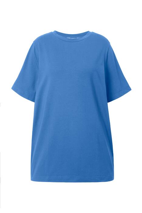 Dlouhé tričko, extra dlouhé, kulatý výstřih, krátké rukávy