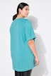 Longshirt, langer Classic Shape, Halbarm