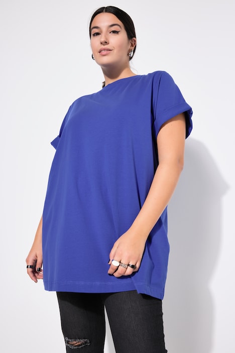 Round Neck Long Tee