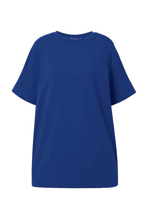 Dlouhé tričko, extra dlouhé, kulatý výstřih, krátké rukávy