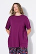Longshirt, langer Classic Shape, Halbarm
