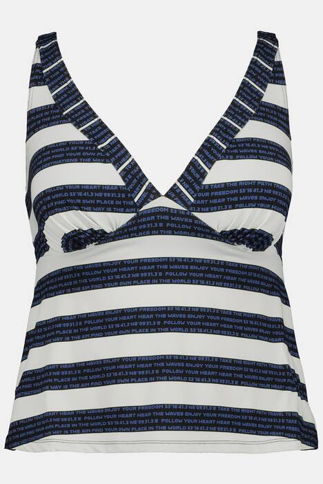 Dwuczęściowe tankini w paski