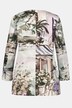 Veste blazer, manche longue, imprimé paysage
