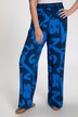 Graphic POWER Elastic Waist Palazzo Pants
