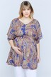 Bellieva Print Tunic Caftan