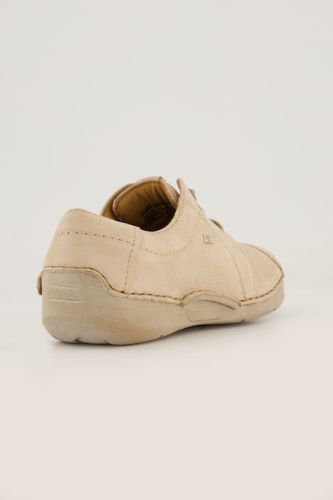 Josef Seibel, vetersluiting, leer, verwisselbaar voetbed, comfortabele wijdte