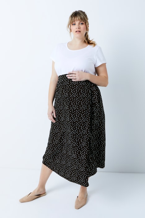 Bellieva Dot Print Wrap Skirt | all Skirts | Skirts