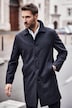 Manteau en laine mélangée déperlante, col de chemise, jusqu'au 8 XL